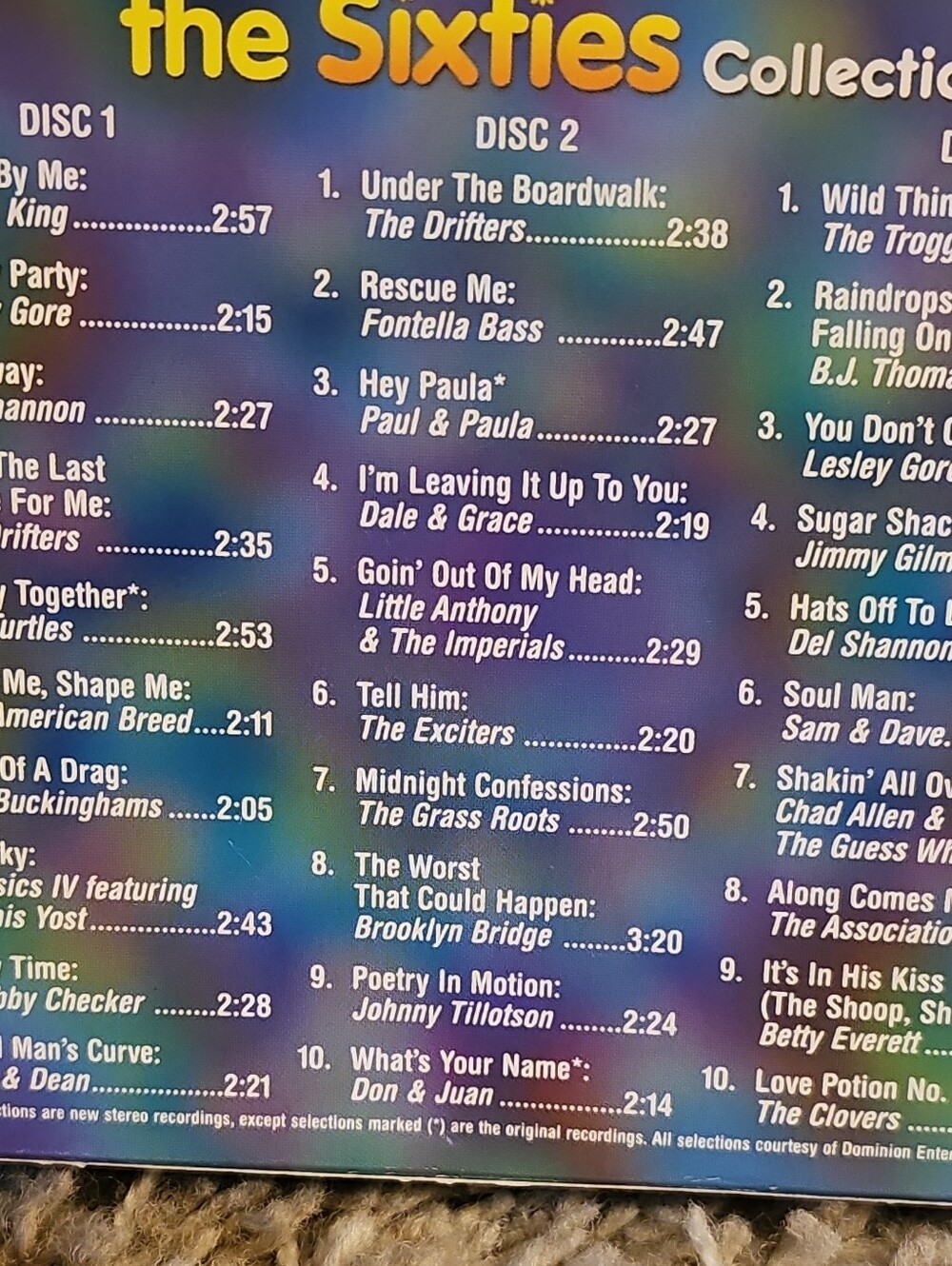 The Sixties Collection - Blue Multi CD Set - Picture 4 of 4
